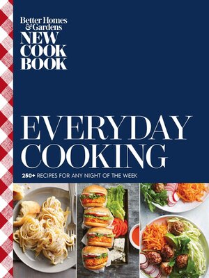 cover image of Better Homes & Gardens Everyday Cooking